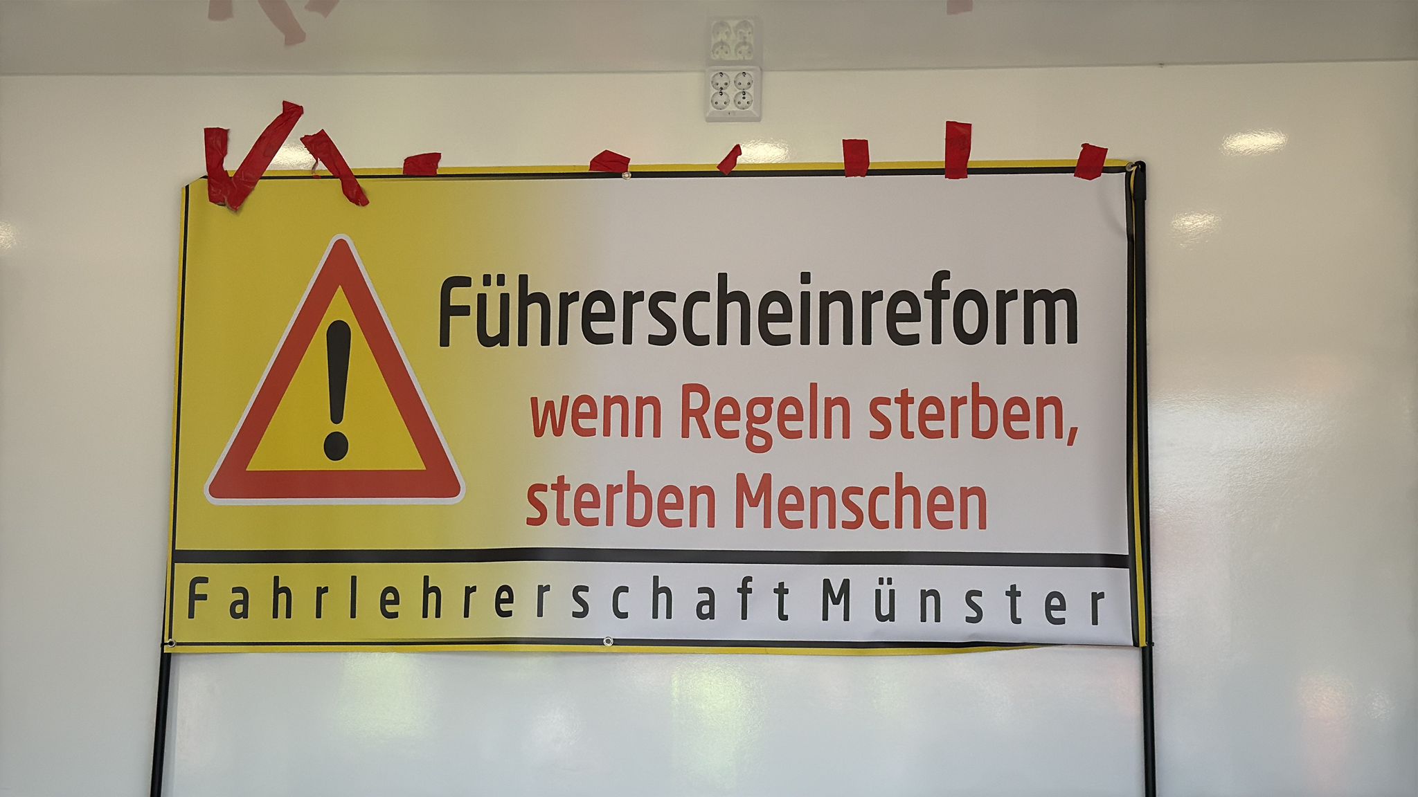 Banner Fahrlehrerschaft Münster